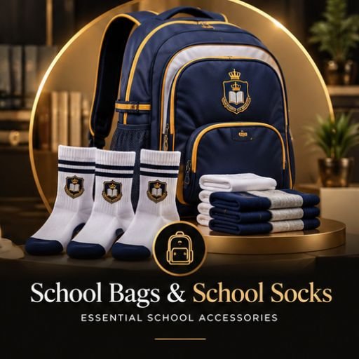 SCHOOL BAGS & SOCKS