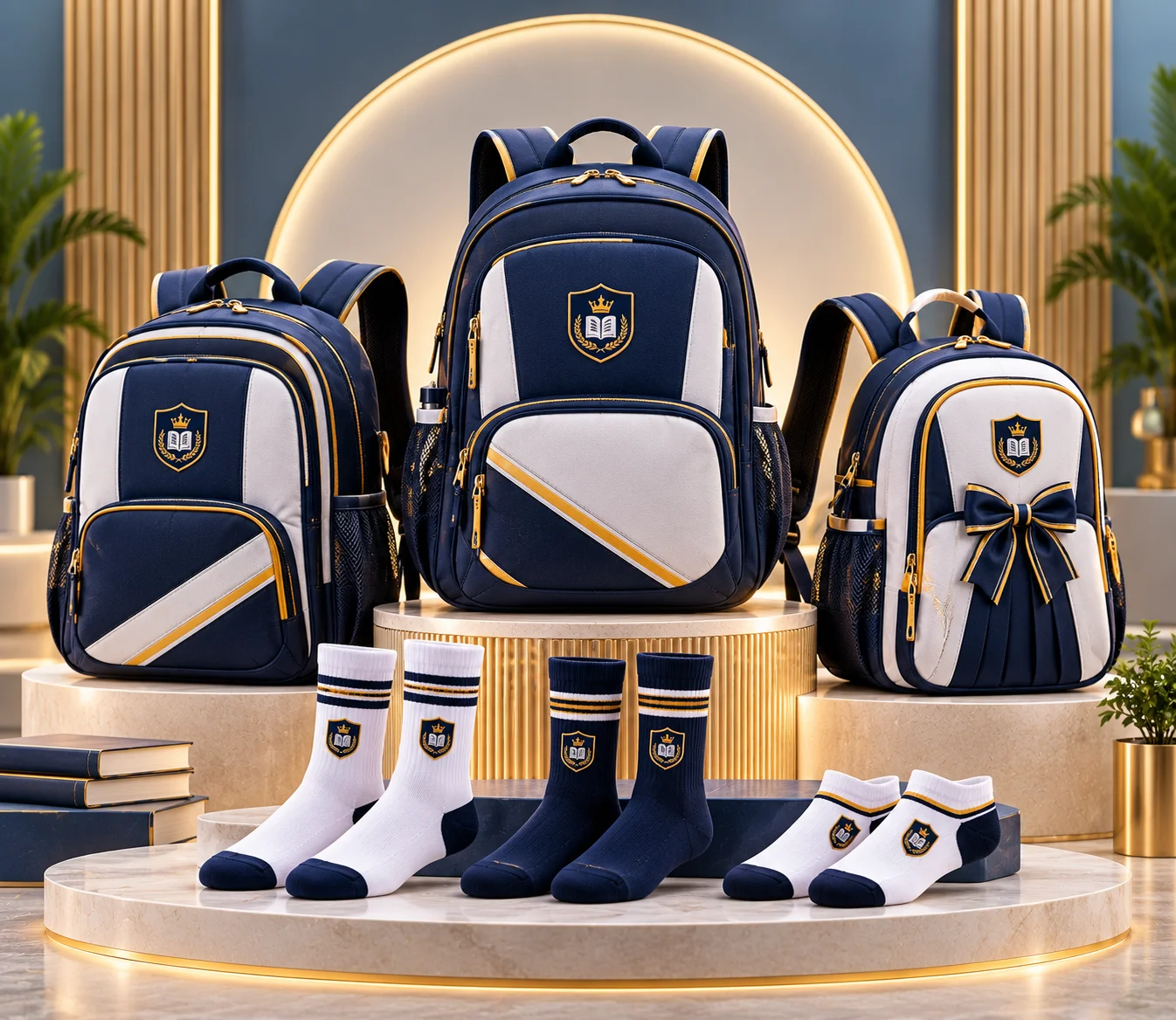 SCHOOL BAGS & SOCKS